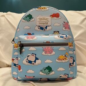 Loungefly X Pokemon Sleeping in the Clouds Backpack NWT ⛅️